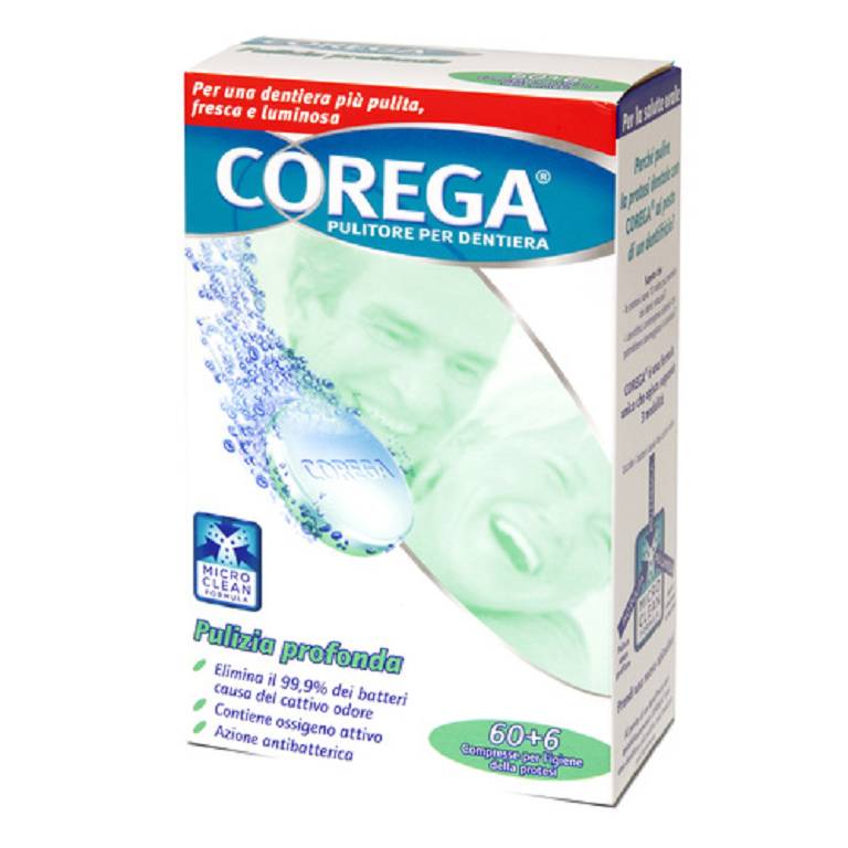 COREGA PULIZIA PRF 60+6CPR